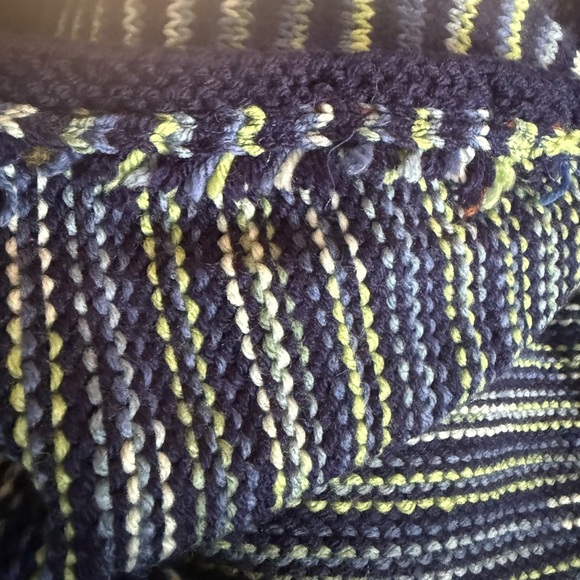 Hand knitted striped Baby Cardigan/Sweater EUC - Picture 5 of 5